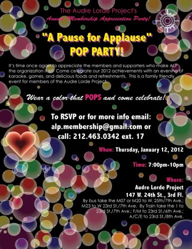 ALP Membership Appreciation Party 2012