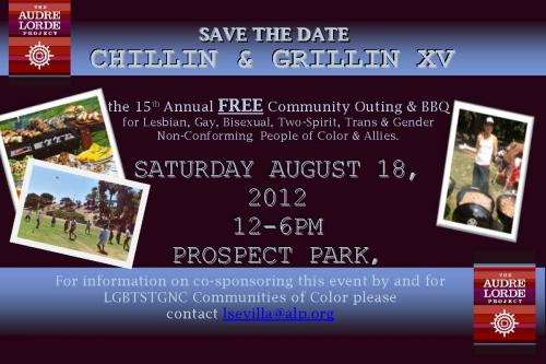 Chillin' and Grillin' 2012 front